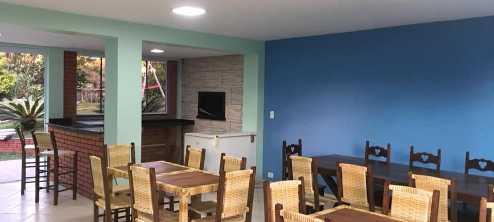 Salão de Festas completo com churrasqueira!